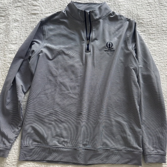 Peter Millar - 152nd BRITISH OPEN Royal Troon - Quarter Zip - Picture 1 of 4